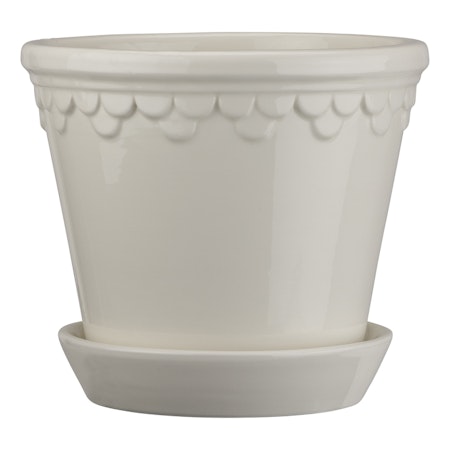 Bergs Potter - Copenhagen - White Glazed