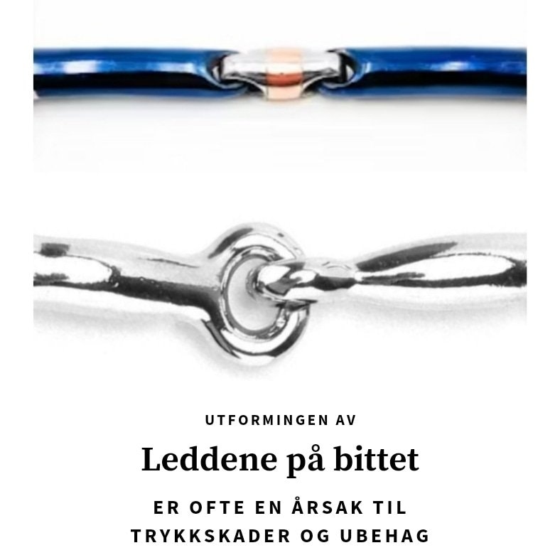 Leddene på bittets munnstykke