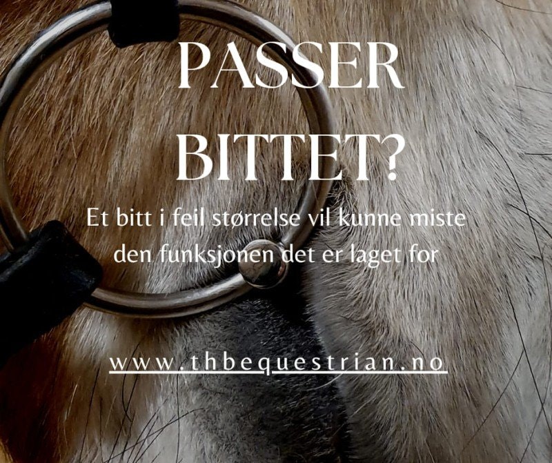 Er bittet riktig størrelse?