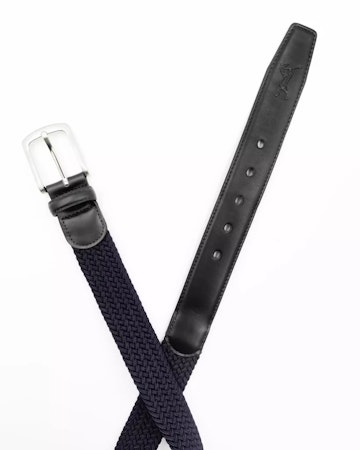FAGER Elastisk belte, sort/marine