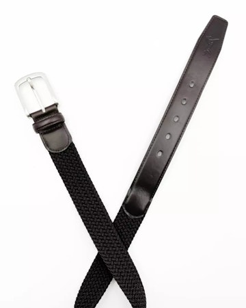 FAGER Elastisk belte, brun/sort