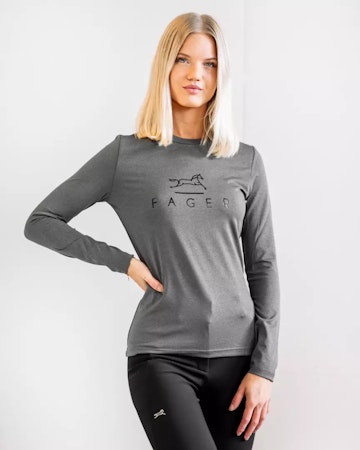 Fager Fia Long Sleeve, mørk grå