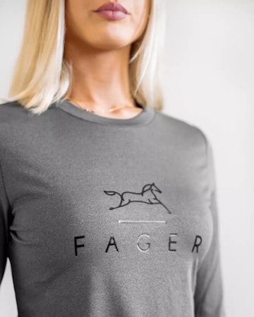 Fager Fia Long Sleeve, mørk grå