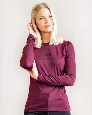 Fager Ida Long Sleeve, burgunder