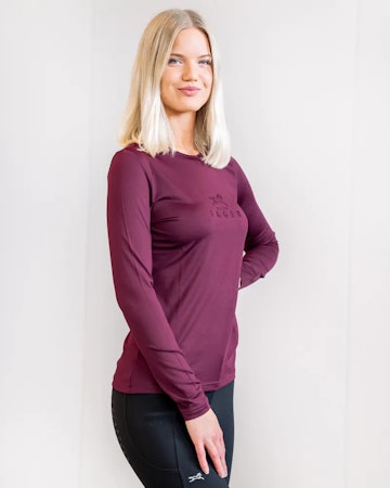 Fager Ida Long Sleeve, burgunder