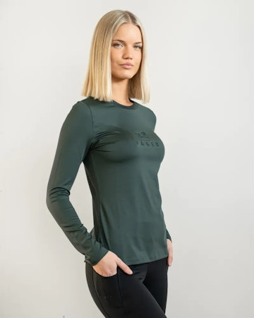 Fager Ida Long Sleeve, mørk grønn