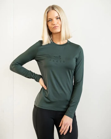 Fager Ida Long Sleeve, mørk grønn