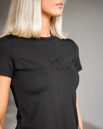 Fager Ida Short sleeve T-skjorte, sort