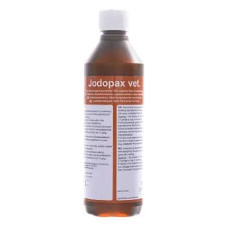 Jodopax Vet Oppl 0,75%, 500 ml