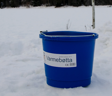VARMEBØTTE 20 LITER INKL. OMFORMER