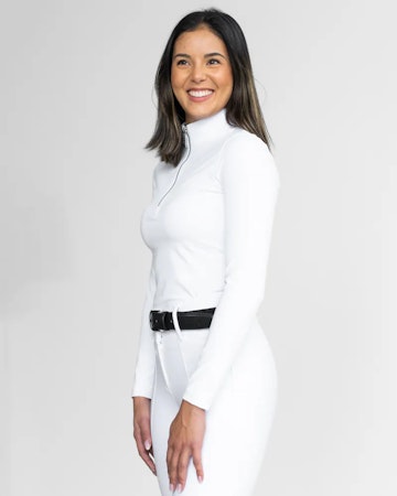 FAGER Emma Long sleeve, hvit