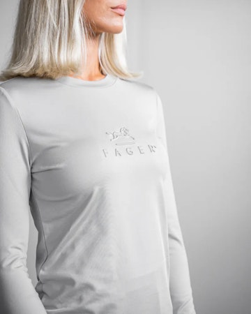 Fager Ida Long Sleeve, lys grå
