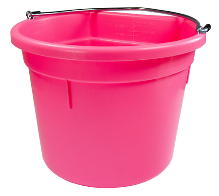 Bøtte m/flat bakside, 20 liter