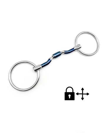 NILS SWEET IRON BARREL LØS RING