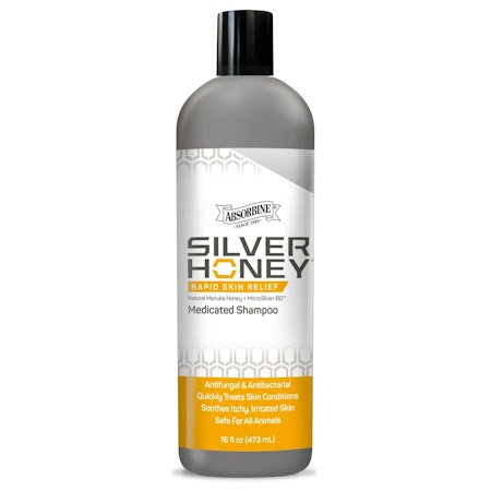 Silver Honey Rapid Skin Relief Medicated Shampoo, Absorbine