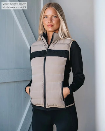 Fager Alexa Hybrid Vest, beige