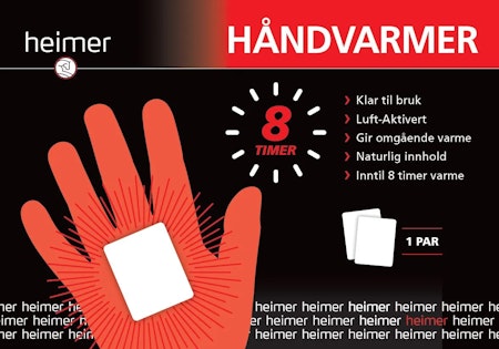 Håndvarmer, 2 stk