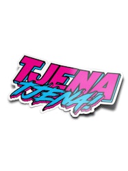 Sticker - Synthwave Tjena Tjena