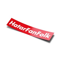 Sticker - Hater Damn People V2