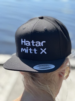 Hatar mitt X - Svart