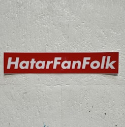 Sticker - Hatar Fan Folk V2
