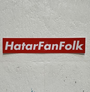 Sticker - Hater Damn People V2