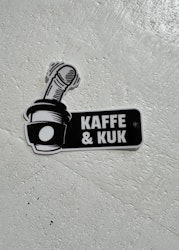 Sticker - Kaffe och Kuk
