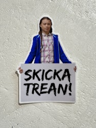 Sticker - Greta, Skicka trean