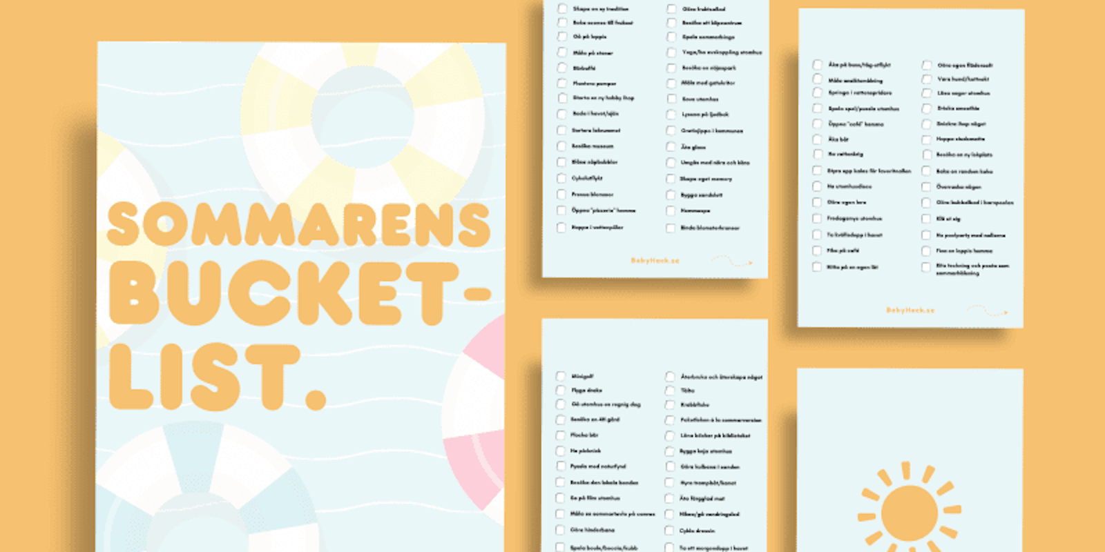 Över 100 tips på roliga aktiviteter med barn på sommarlovet