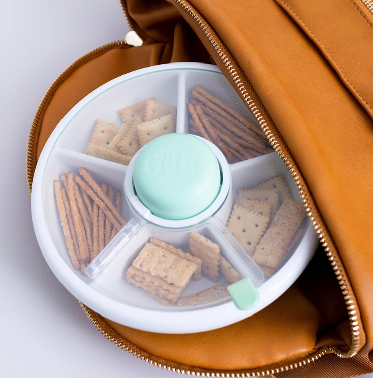GöBe Kids Snack Spinner/Snack box Grön