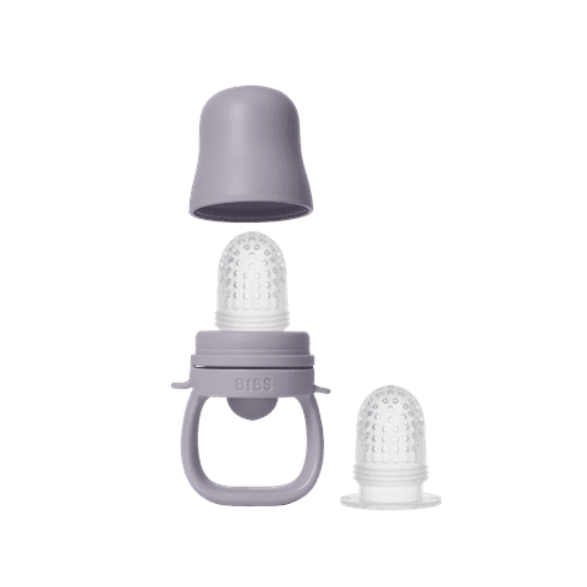 BIBS Smaknapp Baby feeder Fossil Grey