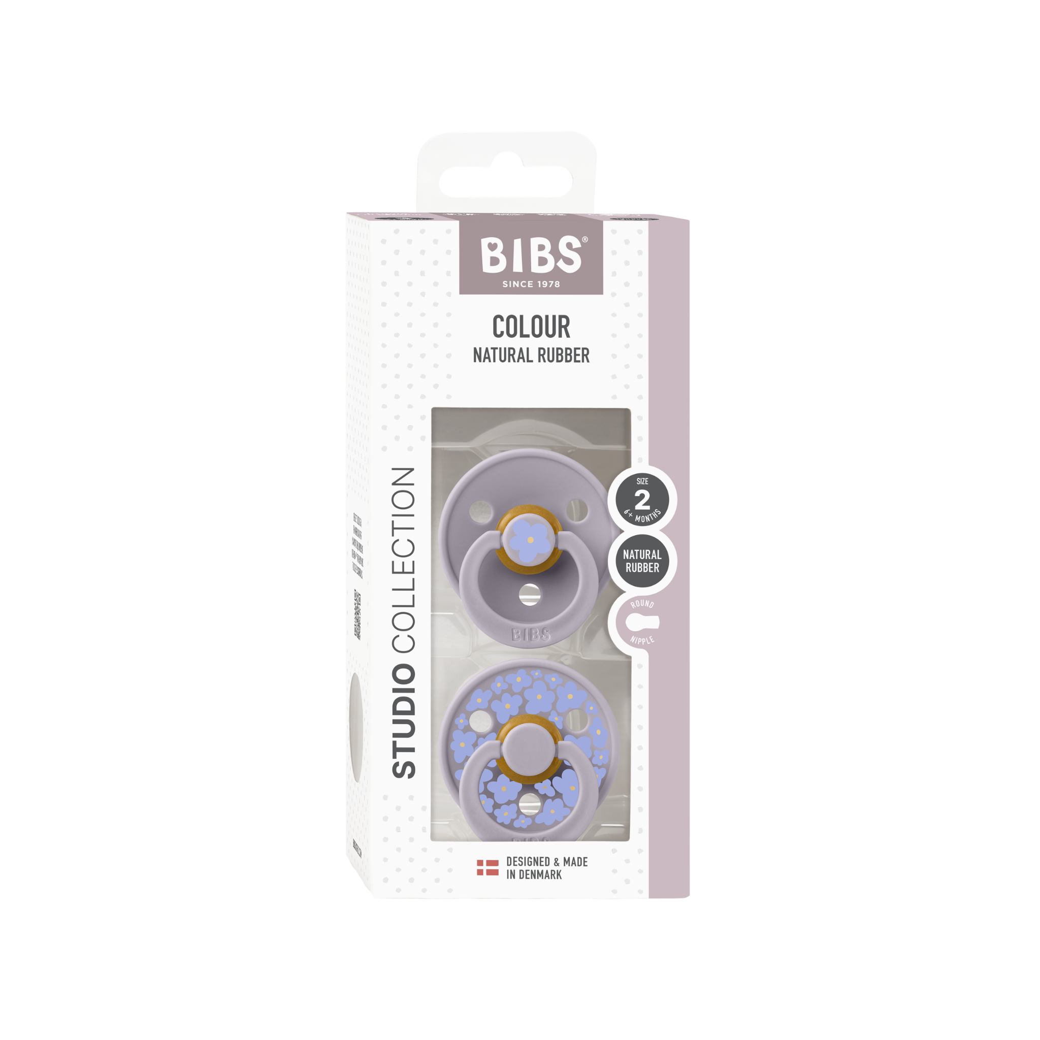 BIBS Studio Colour Latex Nappar Jasmine Fossil Grey Mix 2-pack