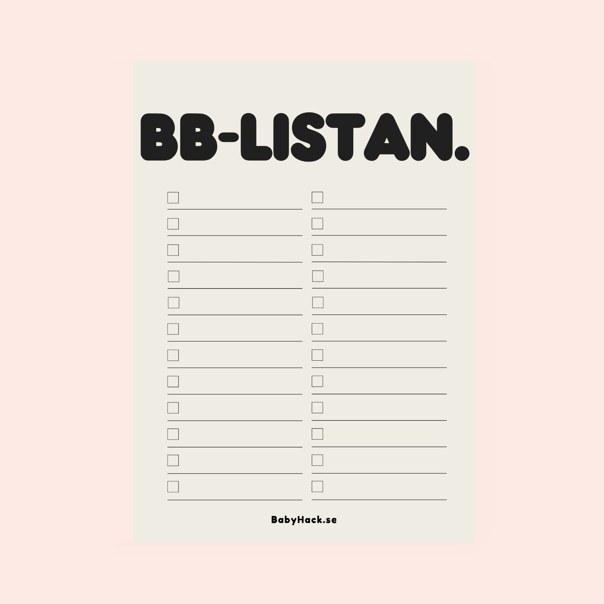 BB-listan | Au naturel