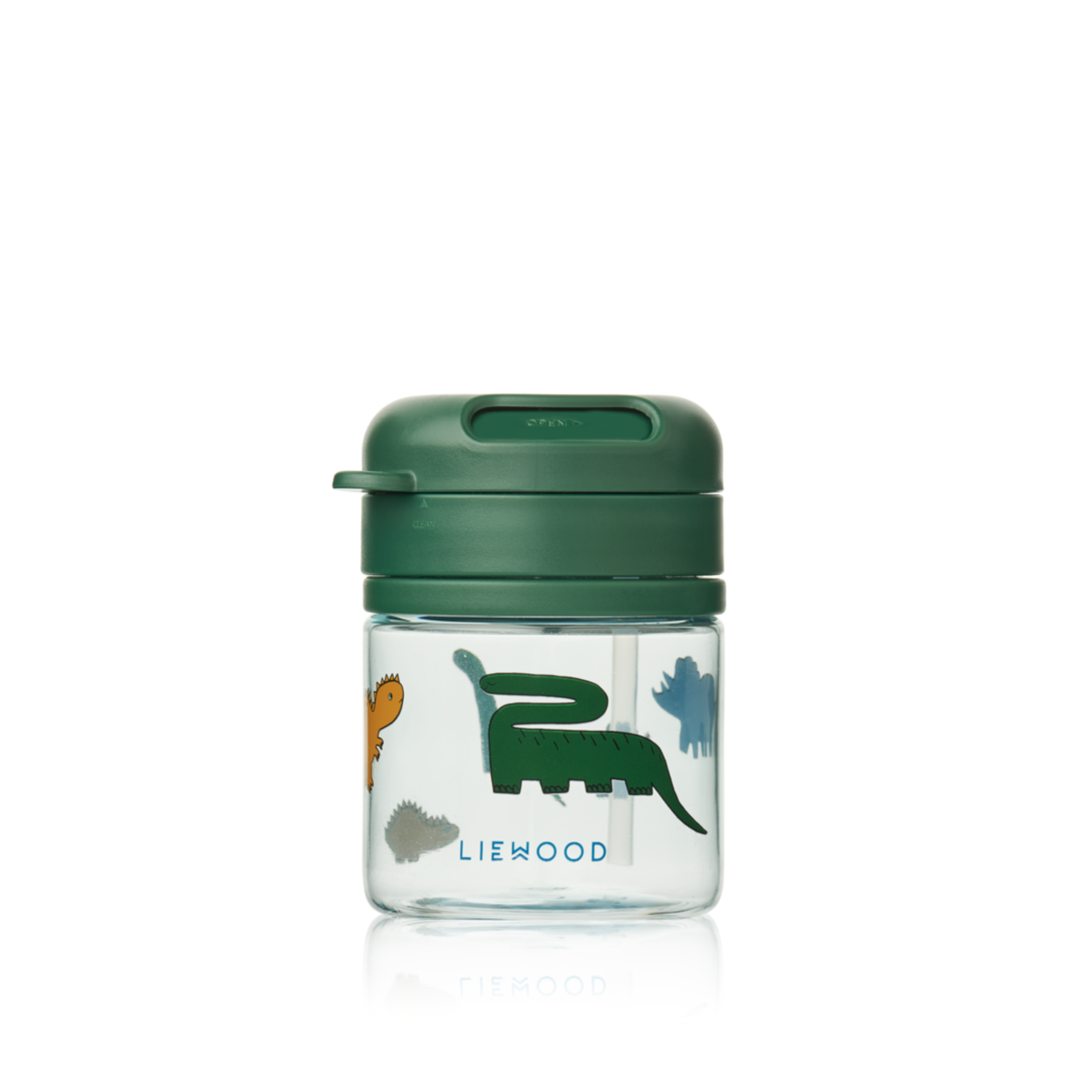 Liewood Pavia Tritan Sugrörsmugg 280 ml Dinosaurs/Mist