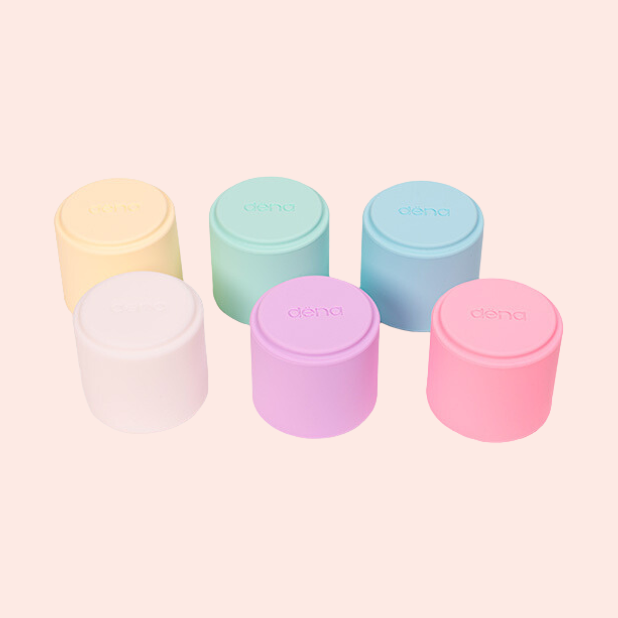 Dëna Barnmuggar Pastell 6-pack