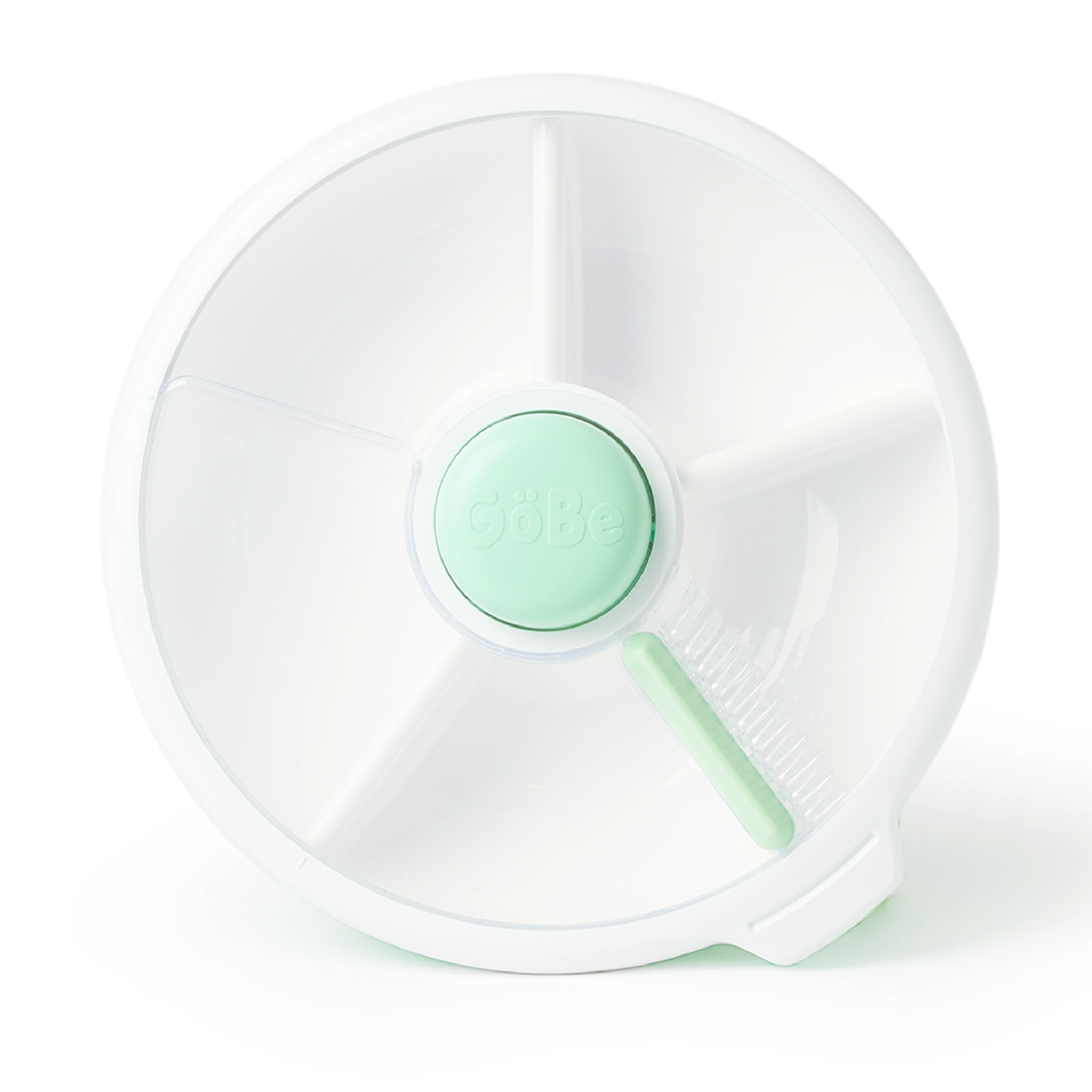 GöBe Kids Snack Spinner/Snack box Stor modell Grön