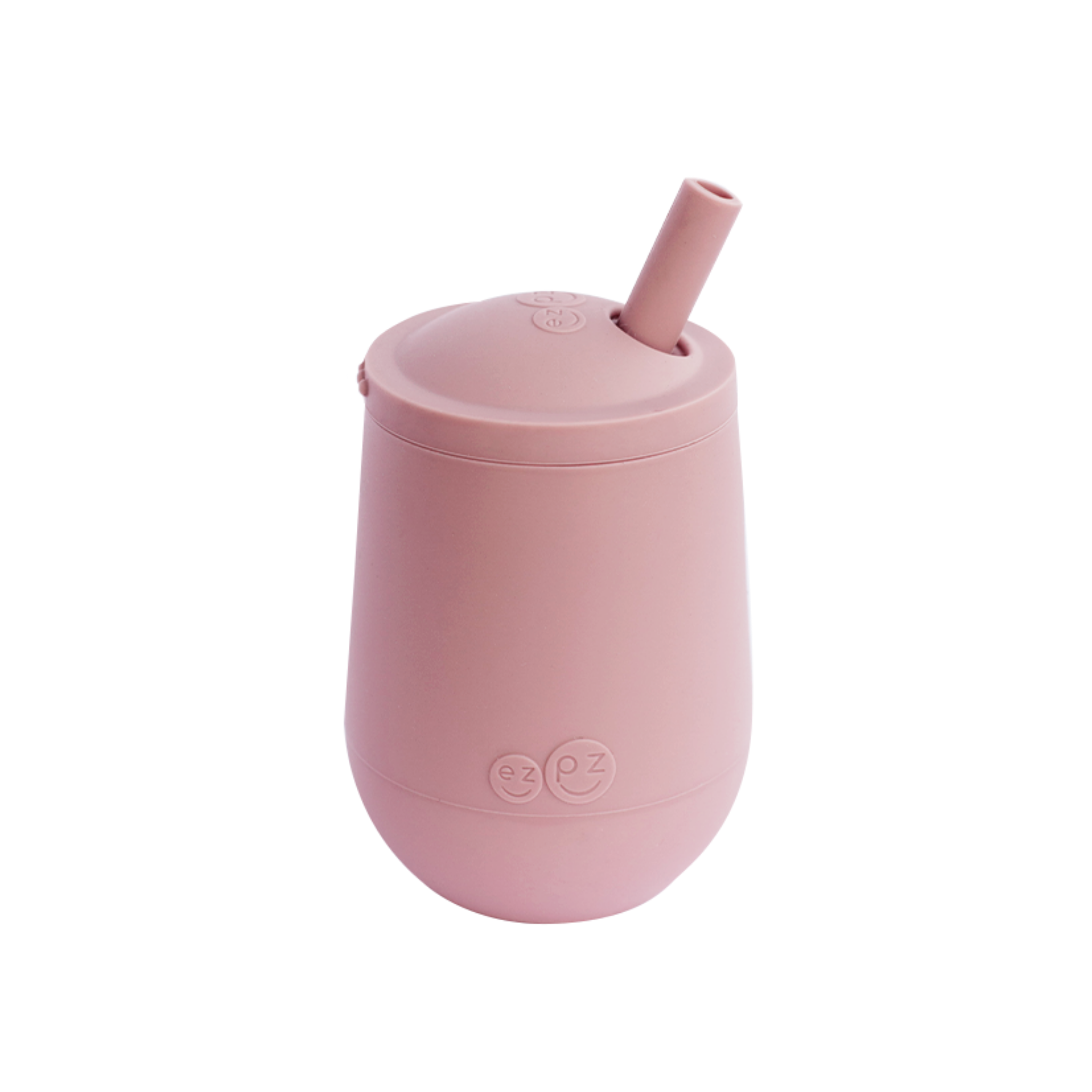 EZPZ Mini Cup + Straw Sugrörsmugg Blush