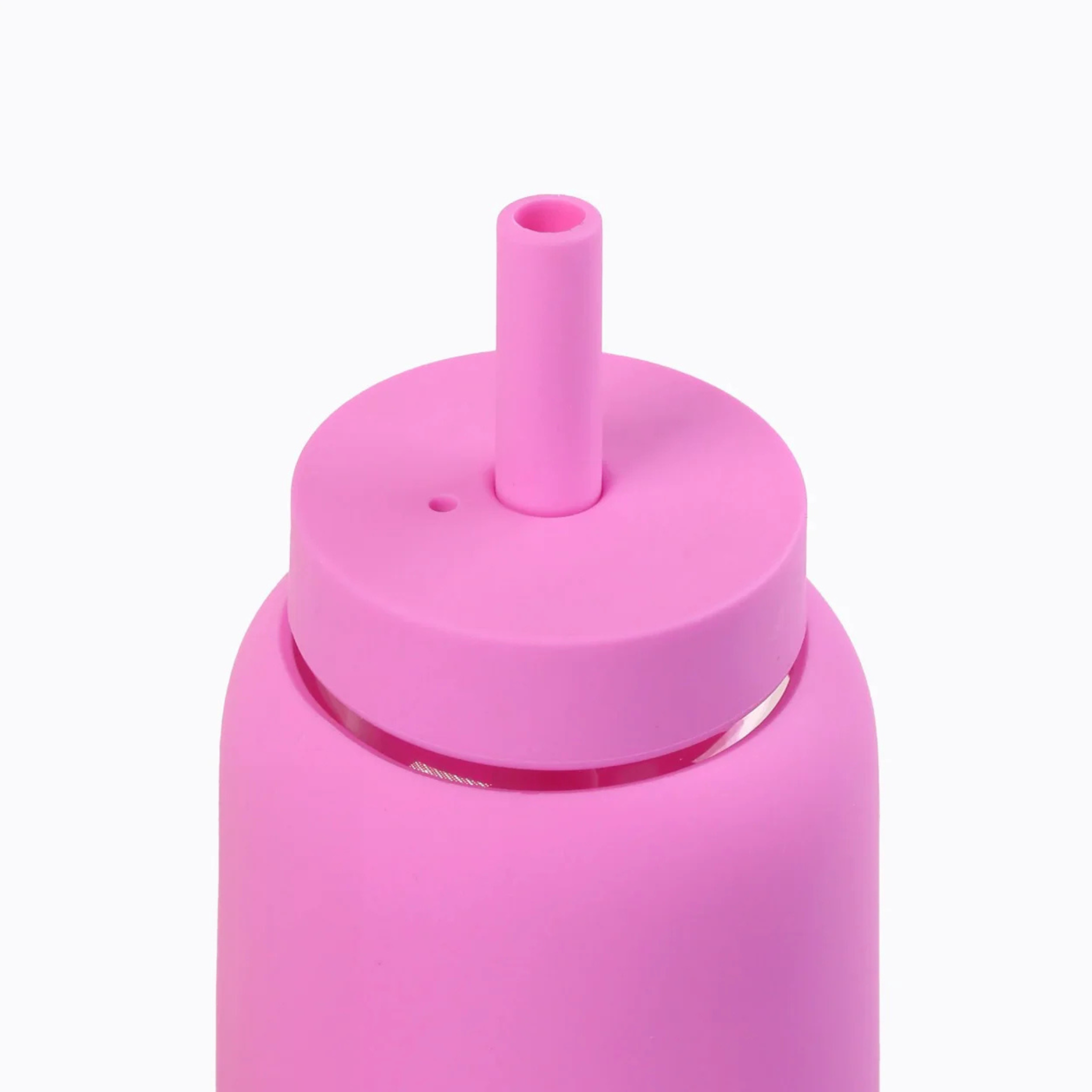 Silikonlock med sugrör för BINK Kids vattenflaska Bubblegum