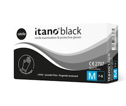 Nitrilhandske Itano Black 100-pack