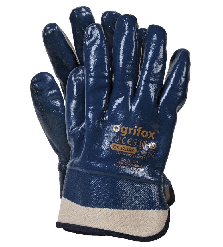 Ogrifox Heldoppad Nitrilhandske