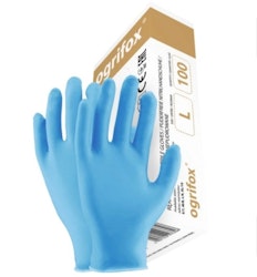 Nitrilhandske Ogrifox Blå 100-pack