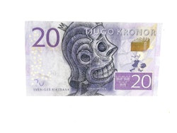 TJUGO KRONOR (BANKSTER) Såld