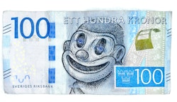 ETT HUNDRA KRONOR (BETONGBROR) Såld