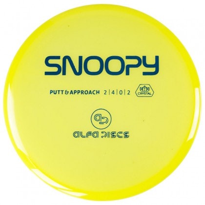 Crystal Line Putter Snoopy  Alfa Discs fra GolfKongen