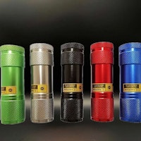 UV Mini 9 LED Lommelykt