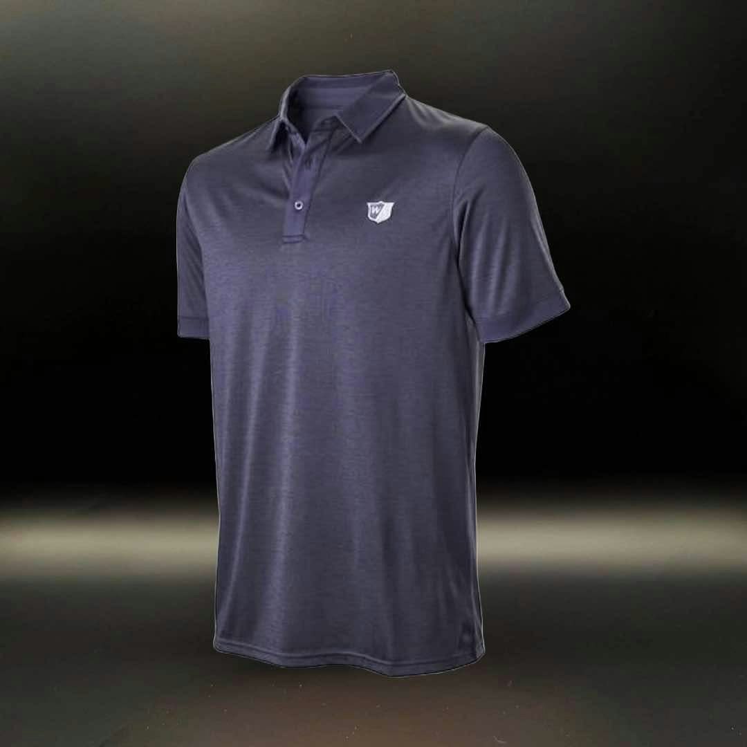 Wilson Heather Polo Navy