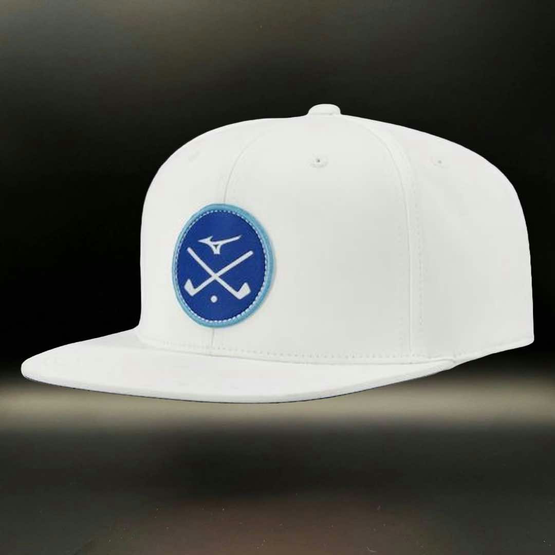 Mizuno Crossed Club Snapback Golf Hat