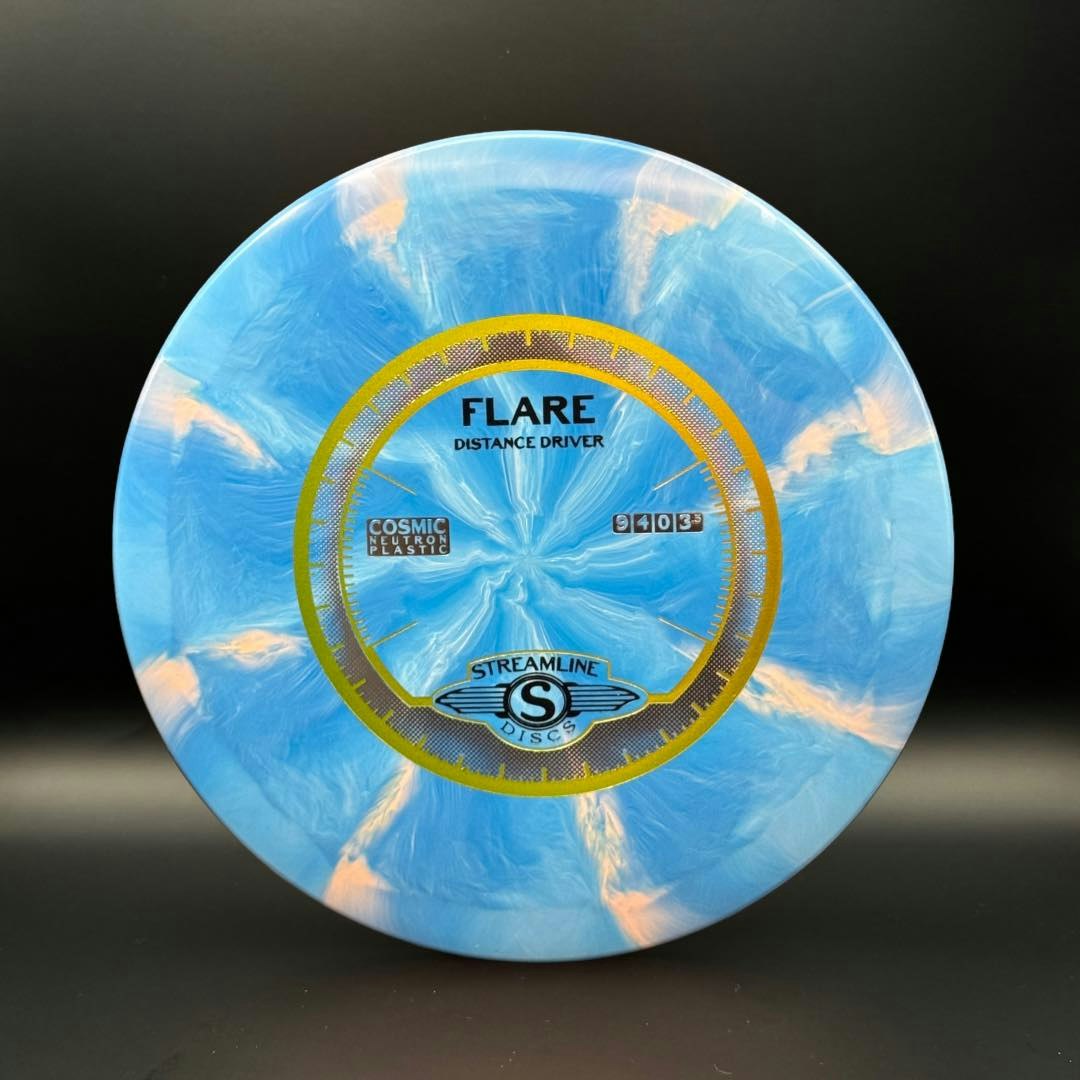 Streamline Flare Cosmic Neutron