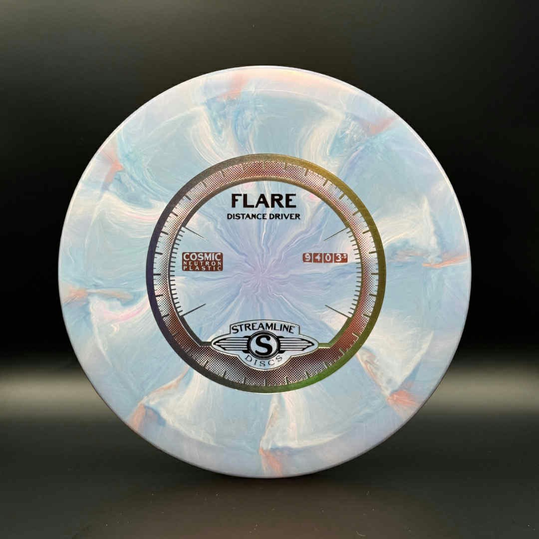 Streamline Flare Cosmic Neutron