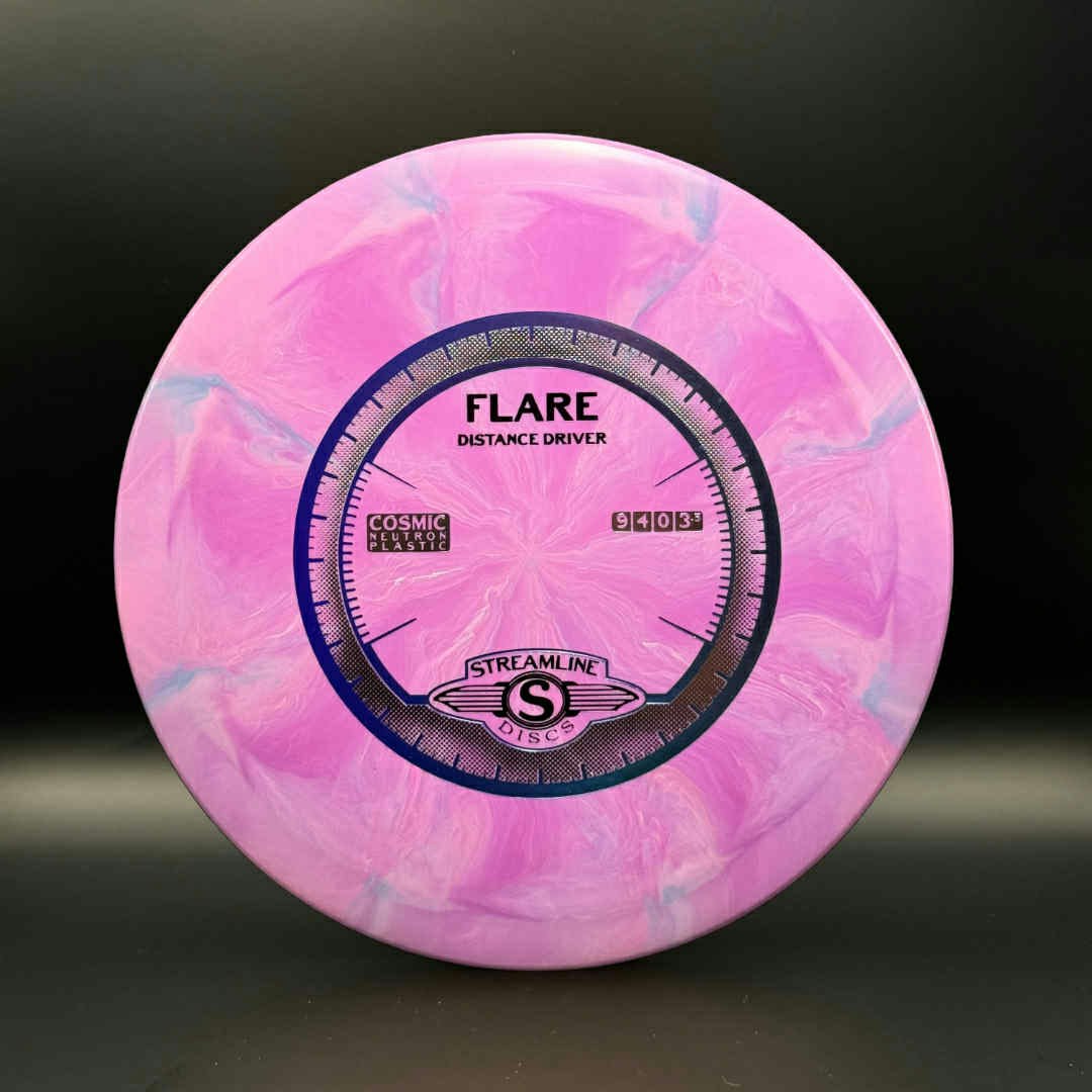 Streamline Flare Cosmic Neutron